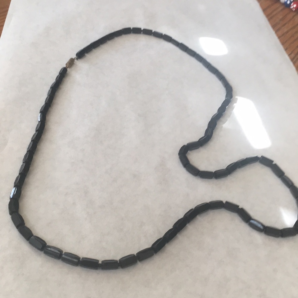 Black necklace